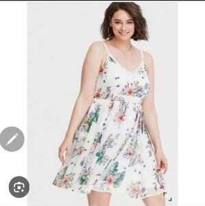 Torrid Floral Dress 2x